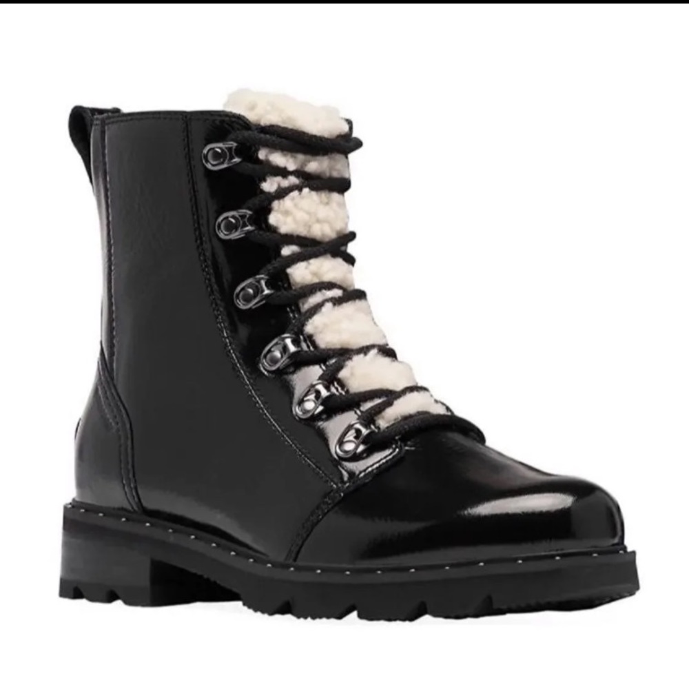 Sorel Lennox Shearling Learher Boots